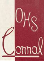 Odessa High School 1958 yearbook cover photo