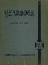 Turners Falls High School 1947 yearbook cover photo