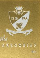 St. Gregory High School 1964 yearbook cover photo