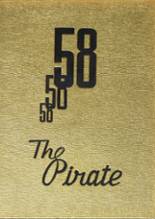 Continental High School 1958 yearbook cover photo