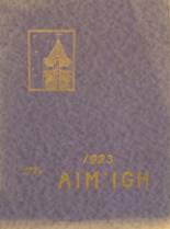 Pecatonica High School 1923 yearbook cover photo