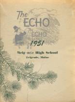 Belgrade High School 1951 yearbook cover photo