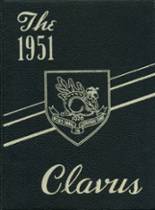 Allendale-Columbia High School 1951 yearbook cover photo