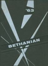 Bethel High School 1963 yearbook cover photo