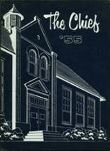 Seneca High School 1955 yearbook cover photo