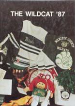 Menifee County High School 1987 yearbook cover photo