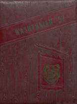 Washington County High School 1957 yearbook cover photo