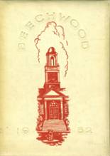 Beechwood High School 1952 yearbook cover photo