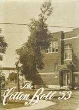Bernie High School 1953 yearbook cover photo
