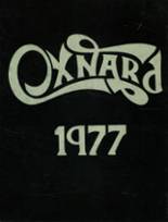 Oxnard High School 1977 yearbook cover photo