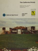 California High School 1977 yearbook cover photo