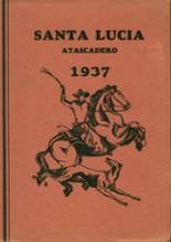 Atascadero High School 1937 yearbook cover photo