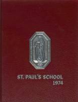 St. Paul's School 1974 yearbook cover photo