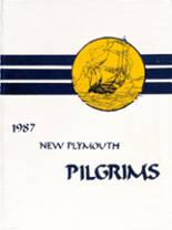 1987 New Plymouth High School Yearbook from New plymouth, Idaho cover image