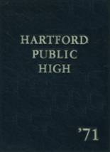 1971 Hartford High School Yearbook from Hartford, Connecticut cover image