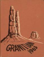 Granite High School 1963 yearbook cover photo