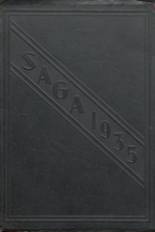 Nelsonville High School 1935 yearbook cover photo