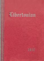 1937 Short High School Yearbook from Liberty, Indiana cover image