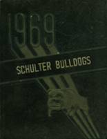 Schulter High School 1969 yearbook cover photo