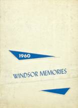 Windsor High School 1960 yearbook cover photo