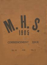 1905 Madison Memorial High School Yearbook from Madison, Ohio cover image