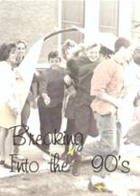 Sodus High School 1990 yearbook cover photo