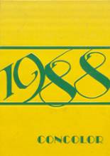 East Hardy High School 1988 yearbook cover photo