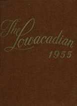 Lowville Academy 1955 yearbook cover photo
