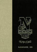 Newton High School 1985 yearbook cover photo