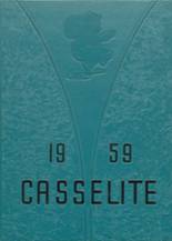 1959 Central Cass High School Yearbook from Casselton, North Dakota cover image