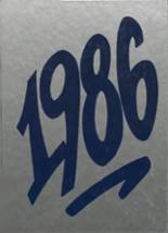 Megargel High School 1986 yearbook cover photo
