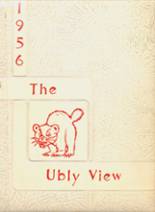 Ubly High School 1956 yearbook cover photo