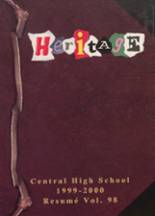 Central High School 2000 yearbook cover photo