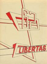 Liberty High School 1962 yearbook cover photo