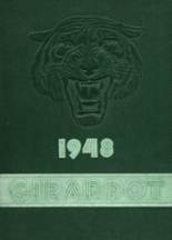 Central High School 1948 yearbook cover photo