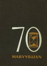 Maryville High School 1970 yearbook cover photo