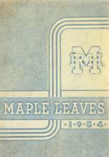 Maplewood-Richmond Heights High School 1954 yearbook cover photo