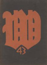 1943 Wheaton Community High School Yearbook from Wheaton, Illinois cover image