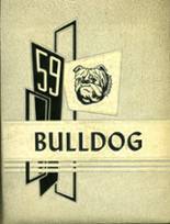 Millsap High School 1959 yearbook cover photo