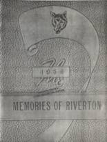 Riverton High School 1954 yearbook cover photo