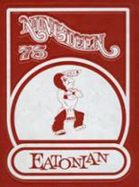 Eaton High School 1975 yearbook cover photo