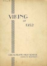Orcas Island High School 1952 yearbook cover photo
