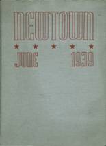 Newtown High School 1939 yearbook cover photo