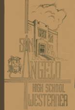San Angelo Central High School 1944 yearbook cover photo