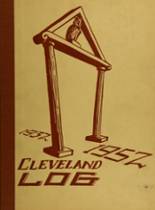 Grover Cleveland High School 1952 yearbook cover photo