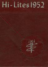 Carver High School 1952 yearbook cover photo