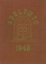 Adelphi Academy 1948 yearbook cover photo