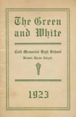 1923 Colt Memorial High School Yearbook from Bristol, Rhode Island cover image