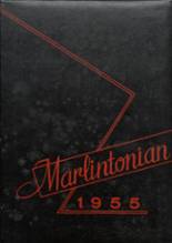 Marlinton High School 1955 yearbook cover photo