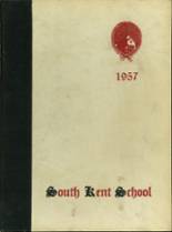 South Kent School 1957 yearbook cover photo